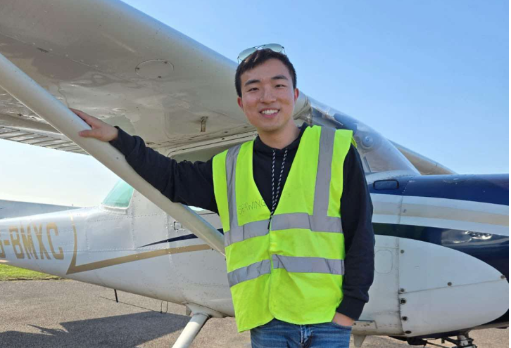 Read more about the article Congratulations to Alan Wong on completing his First Solo!